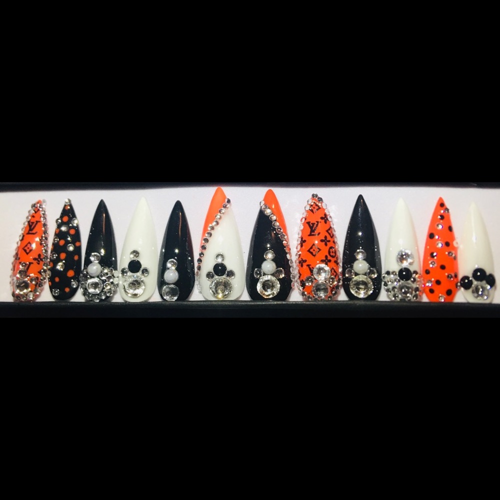 🎃 HollowWeenii Vibinz🎃 Press On Nails -MED15468